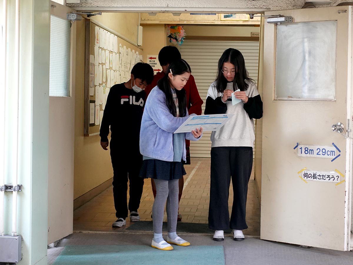 【調べてみよう】校内のバリアフリーマップをつくる